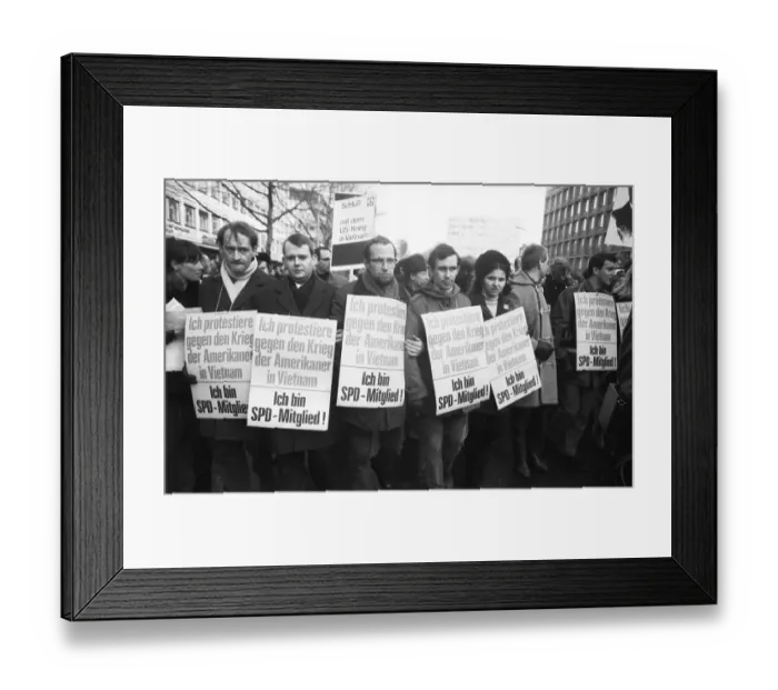 Framed Print : The 1968 International Vietnam Congress