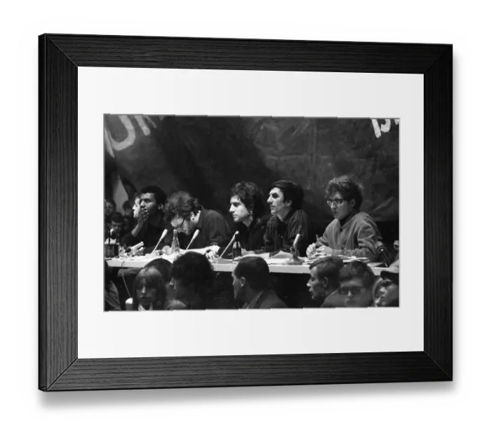 Framed Print : The 1968 International Vietnam Congress