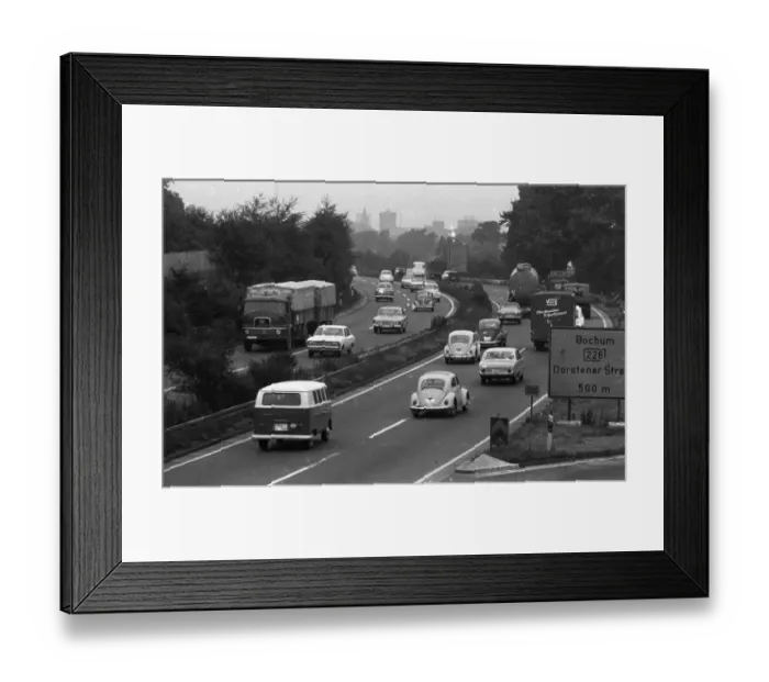 Framed Print : Negative highlights in the Ruhr region in the years 1965 to 1971 Framed Print : Negative highlights in the Ruhr region in the years 1965 to 1971