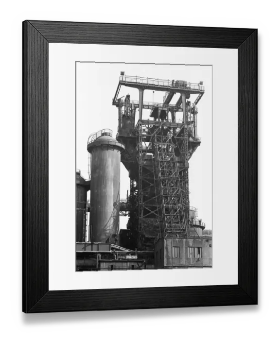 Framed Print : The Hasper Huette (Hasp hut) shaped life in the Ruhr district of Haspe in Hagen
