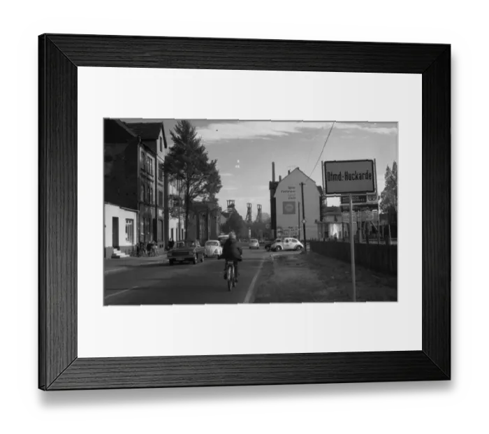 Framed Print : A wave of outrage swept the Ruhr area when the Hansa mine was closed Framed Print : A wave of outrage swept the Ruhr area when the Hansa mine was closed