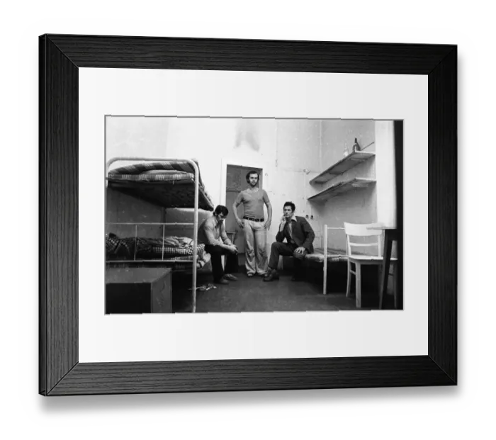Framed Print : The rent profiteering with guest workers in the district according to a tried and tested pattern Framed Print : The rent profiteering with guest workers in the district according to a tried and tested pattern