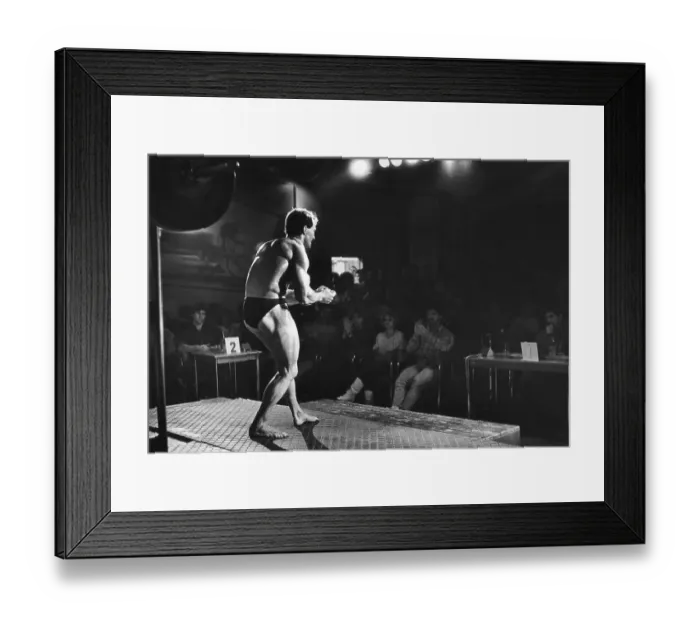 Framed Print : Bodybuilding competition, youth club Arena Framed Print : Bodybuilding competition, youth club Arena