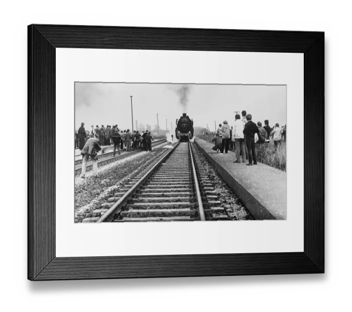 Framed Print : Museum trip of a train of he German Reich Railways Framed Print : Museum trip of a train of he German Reich Railways