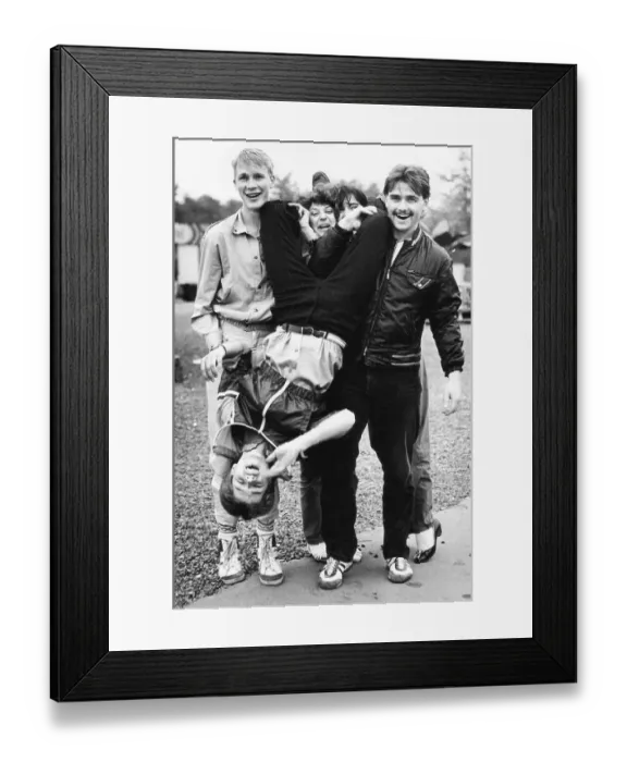 Framed Print : Young people, East Germany, Europe, about 1986