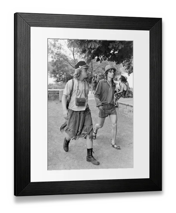 Framed Print : Costumed students, graduation celebrations Framed Print : Costumed students, graduation celebrations