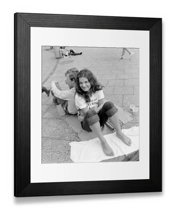 Framed Print : Young people at the World Youth Festival