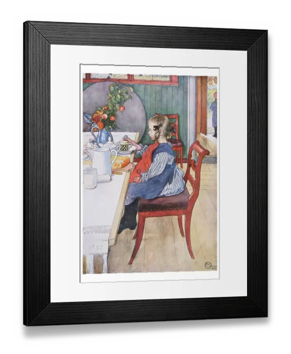 Framed Print : Breakfast of the Seven Sleepers Framed Print : Breakfast of the Seven Sleepers