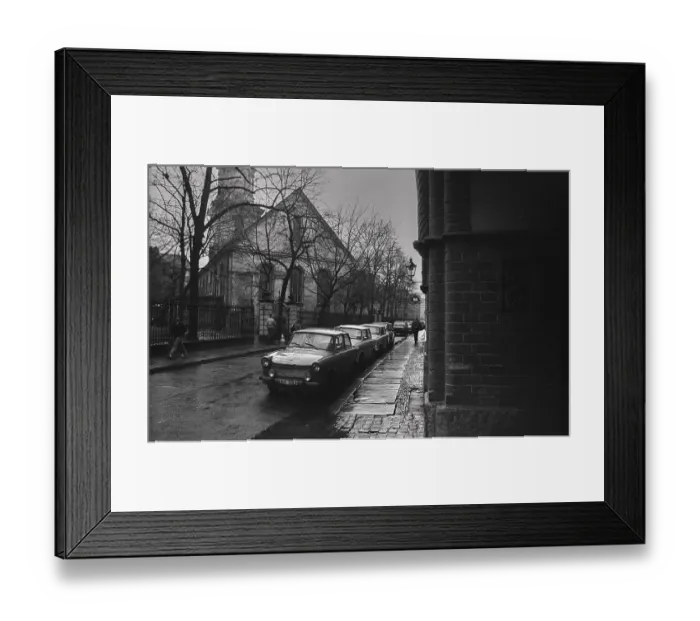 Framed Print : GDR, Berlin, 22. 3. 1988, Sophienstrasse