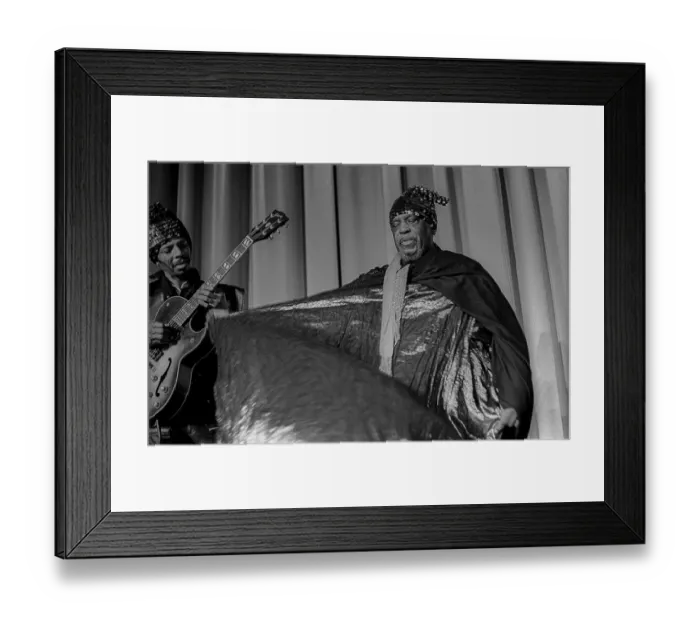 Framed Print : GDR, Leipzig, 10. 12. 1986, Sun Ra