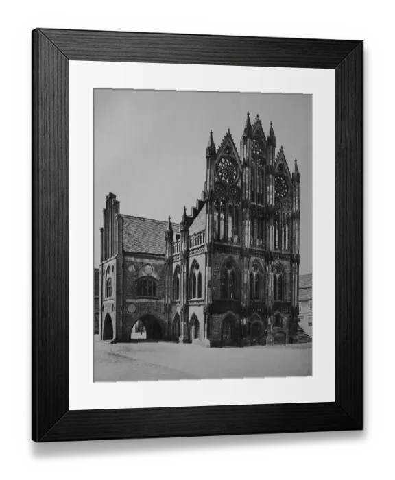 Framed Print : City hall of Tangermuende, Saxony-Anhalt Framed Print : City hall of Tangermuende, Saxony-Anhalt