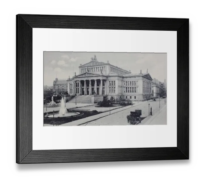 Framed Print : Koenigliches Schauspielhaus, Royal Theatre Framed Print : Koenigliches Schauspielhaus, Royal Theatre