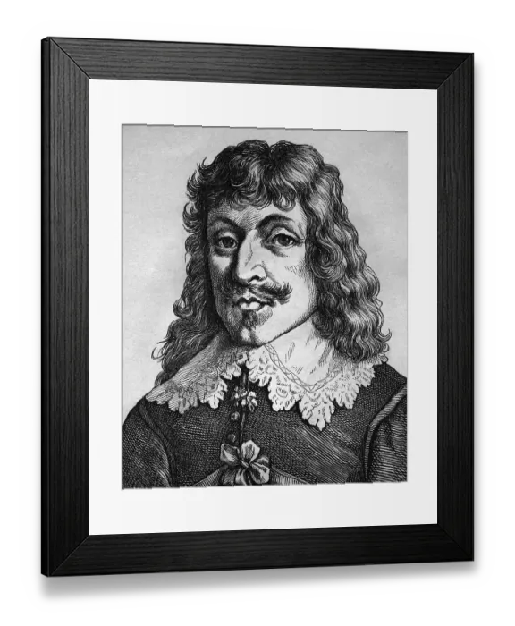 Framed Print : Paul Flemming, Fleming, 1609 - 1640