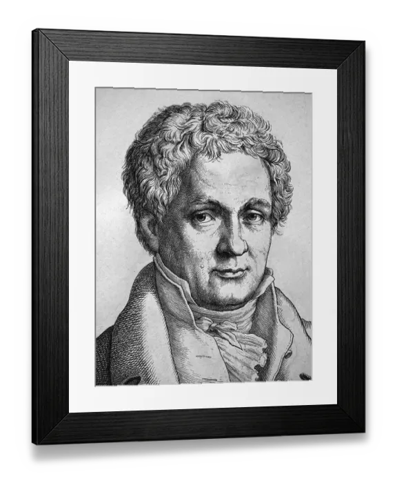 Framed Print : Ludwig Tieck, 1773 - 1853, poet