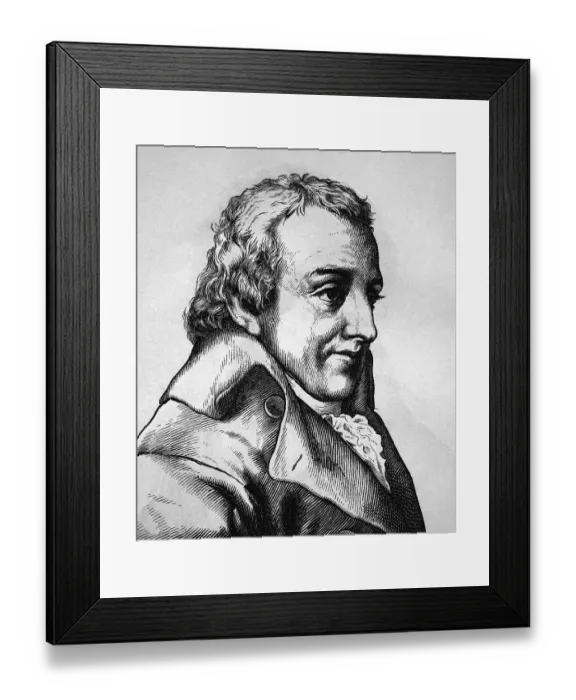 Framed Print : Johann Gottlieb Fichte, 1762 - 1814 Framed Print : Johann Gottlieb Fichte, 1762 - 1814