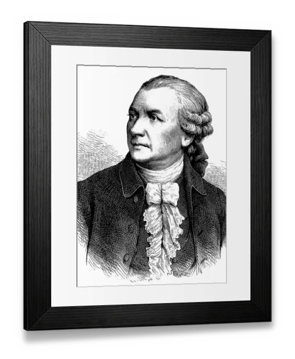 Framed Print : Friedrich Gottlieb Klopstock, 1724 - 1803 Framed Print : Friedrich Gottlieb Klopstock, 1724 - 1803