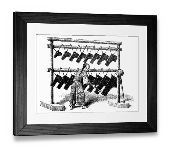 Framed Print : The King, historical Chinese musical instrument