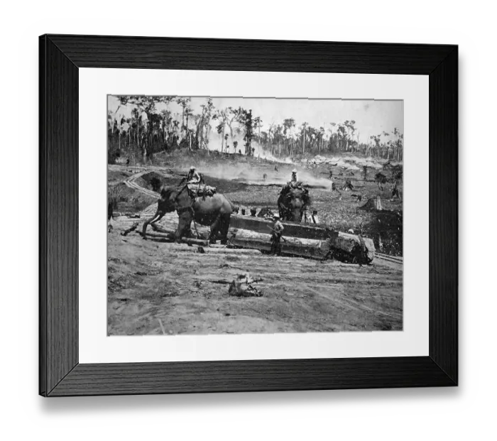 Framed Print : Early autotype of Port Blair, Andaman Island in the Bay of Bengal Framed Print : Early autotype of Port Blair, Andaman Island in the Bay of Bengal