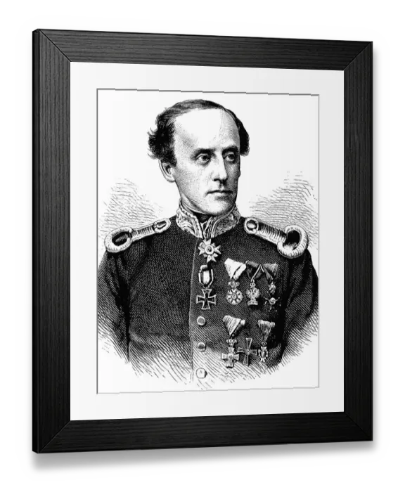 Framed Print : Johann Nepomuk von Nussbaum, 1829-1890 Framed Print : Johann Nepomuk von Nussbaum, 1829-1890