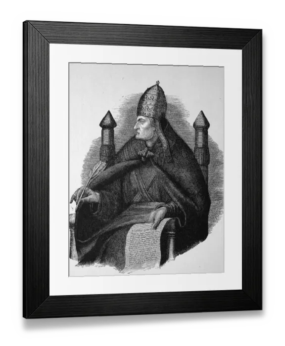 Framed Print : Gregory VII, Hildebrand of Soana Framed Print : Gregory VII, Hildebrand of Soana