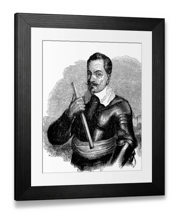 Framed Print : Albrecht von Wallenstein, Albrecht Wenzel Eusebius von Wallenstein