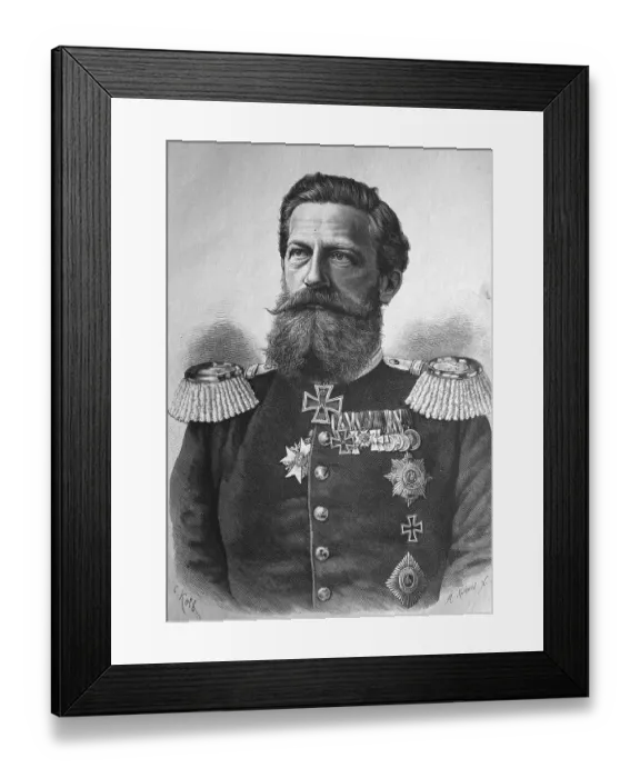 Framed Print : Historical engraving, Fredrick III