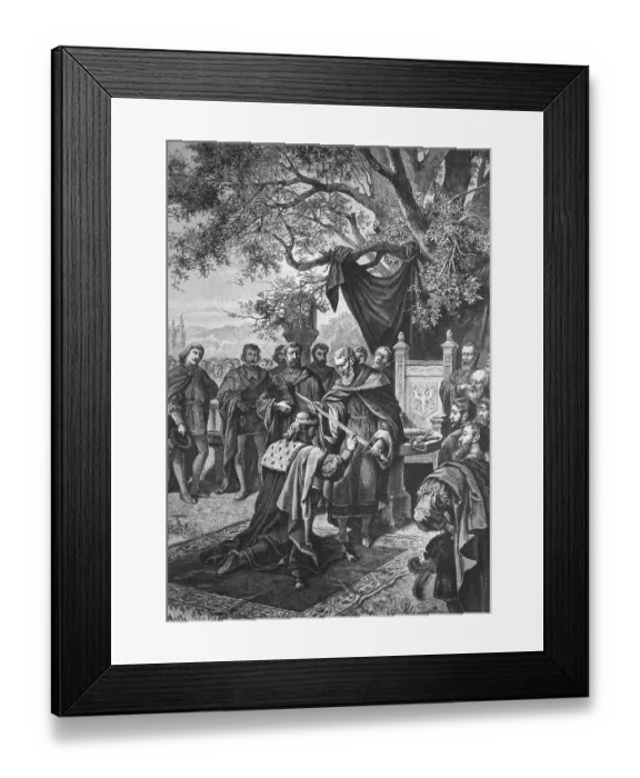 Framed Print : Historical engraving, Emperor Sigismund Framed Print : Historical engraving, Emperor Sigismund