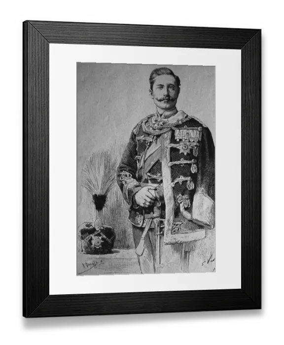 Framed Print : Wilhelm, Crown Prince of the German Reich Framed Print : Wilhelm, Crown Prince of the German Reich