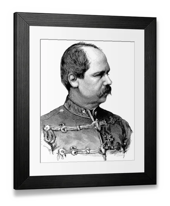 Framed Print : Gustav Sigmund Graf Kalonky von Koeroespatak Framed Print : Gustav Sigmund Graf Kalonky von Koeroespatak