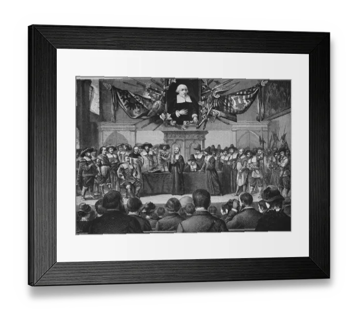 Framed Print : Scene from the historical festival of Rothenburg ob der Tauber
