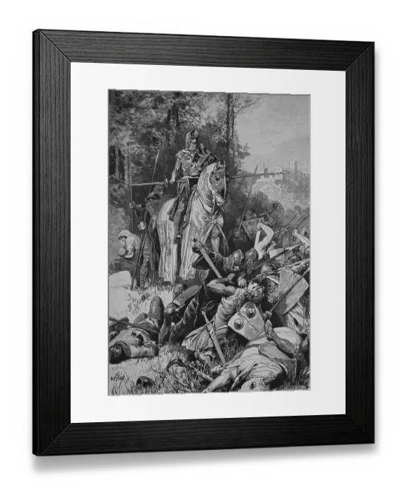 Framed Print : Friedrich der Freidige or Friedrich der Gebissene