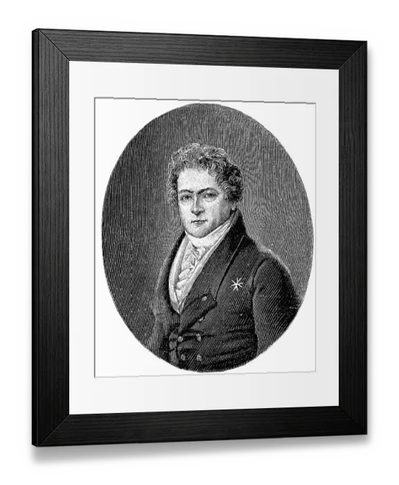 Framed Print : Karl Wilhelm Ferdinand von Bismarck Framed Print : Karl Wilhelm Ferdinand von Bismarck