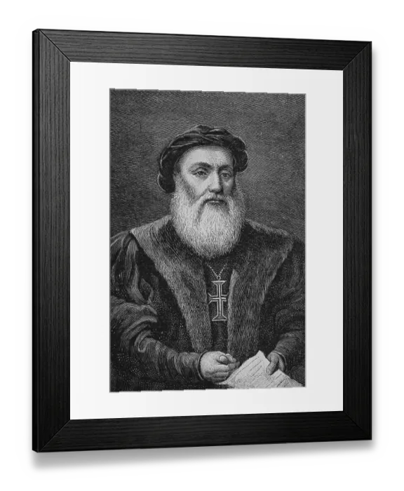 Framed Print : Dom Vasco da Gama, Count of Vidigueira Framed Print : Dom Vasco da Gama, Count of Vidigueira