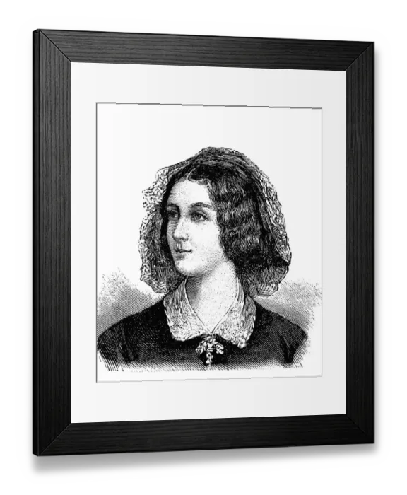 Framed Print : Elizabeth Rosanna Gilbert, also known as Lola Montez