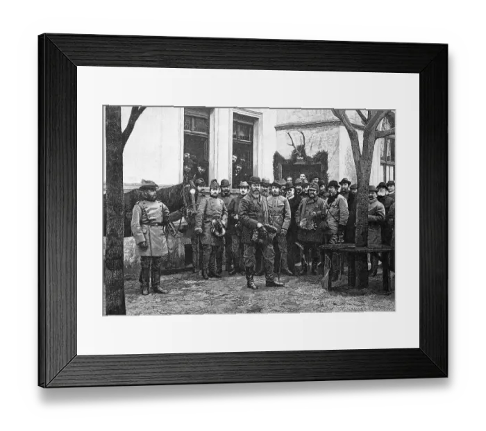 Framed Print : The Crown Prince of the German Empire