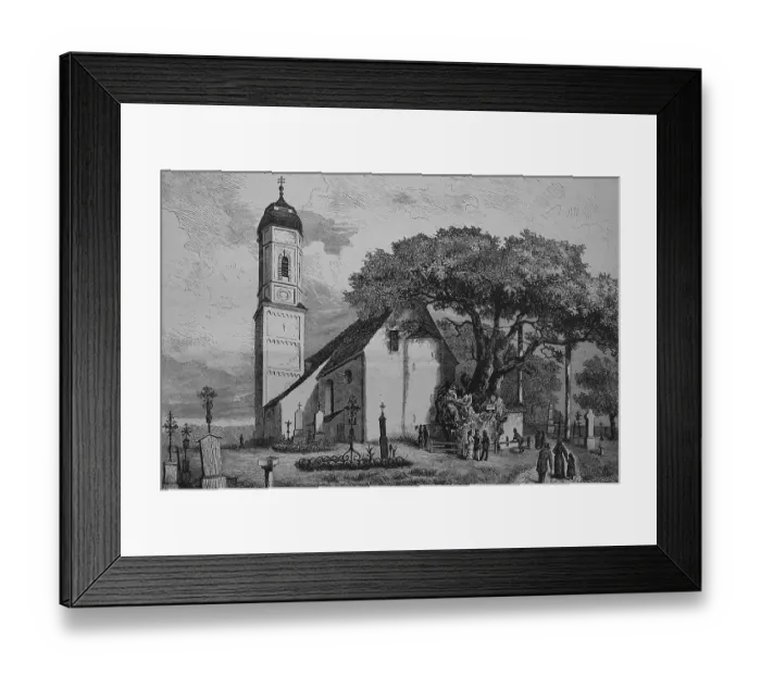 Framed Print : The Edignalinde or Millennial Lime