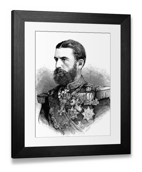 Framed Print : Karl Eitel Friedrich Zephyrinus Ludwig of Hohenzollern