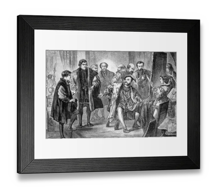 Framed Print : Hans Holbein the Younger, a German painter