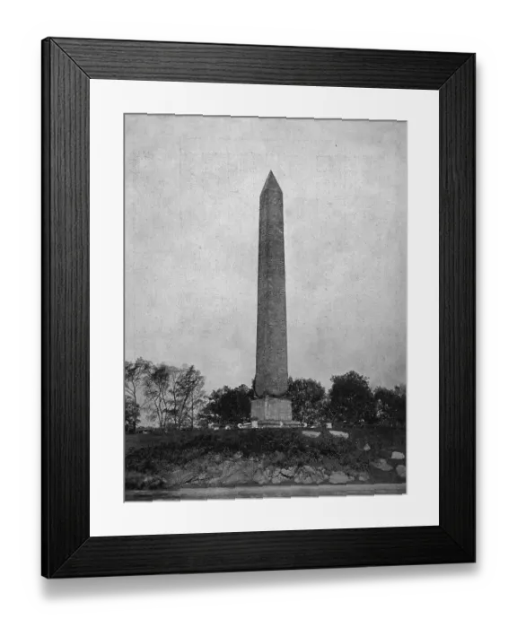 Framed Print : The Obelisk in the Central Park of New York