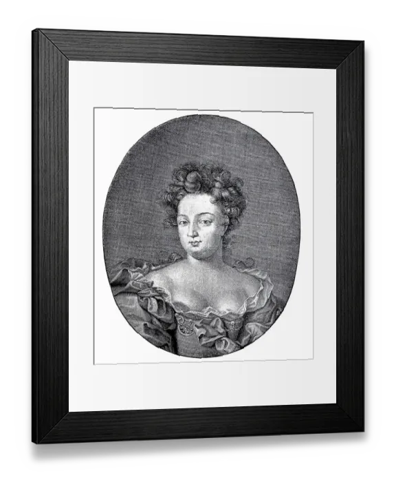 Framed Print : Sophie Charlotte Duchess of Brunswick and Lueneburg Framed Print : Sophie Charlotte Duchess of Brunswick and Lueneburg