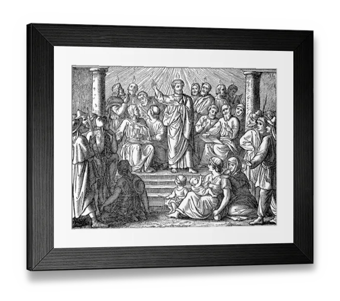 Framed Print : Spiritus sanctus, Pentecost