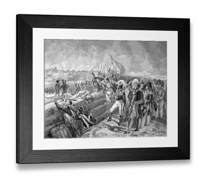 Framed Print : Battle of Trocadero on August 31 Framed Print : Battle of Trocadero on August 31