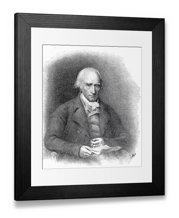 Framed Print : Warren Hastings, 6 December 1732