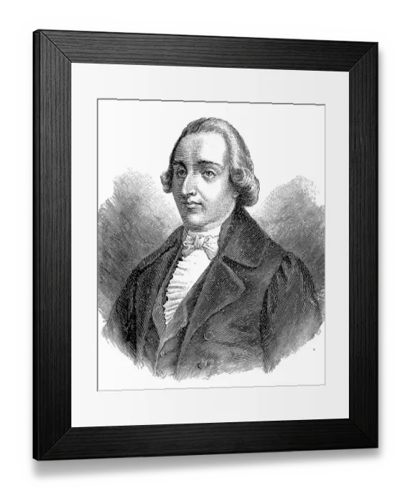 Framed Print : Johann Philipp Palm, December 18 Framed Print : Johann Philipp Palm, December 18