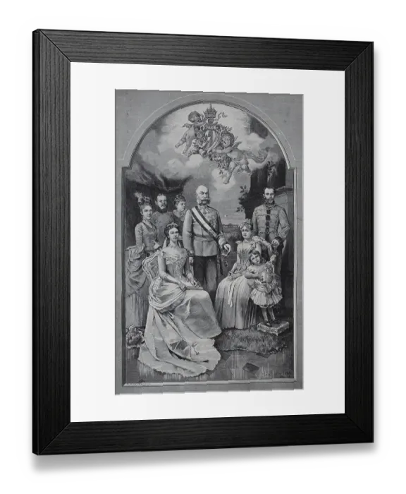 Framed Print : Empress Elisabeth of Austria, Franz Joseph I Framed Print : Empress Elisabeth of Austria, Franz Joseph I