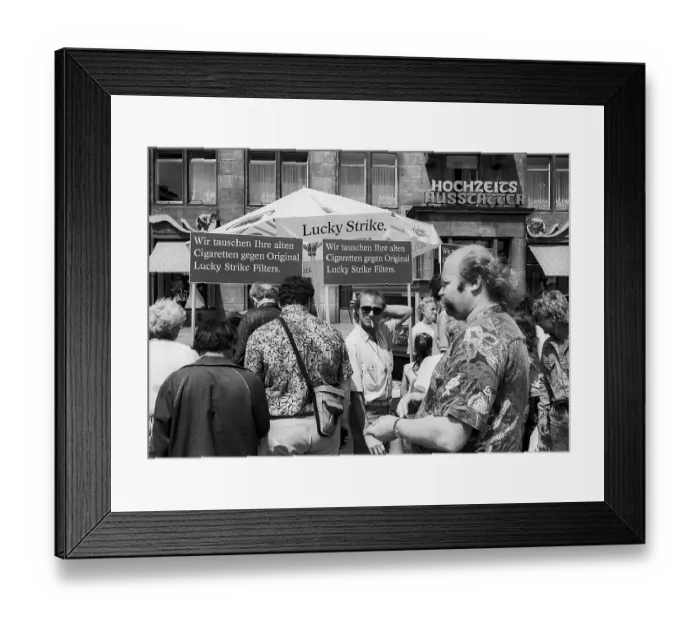 Framed Print : Monetary Union, Western brands