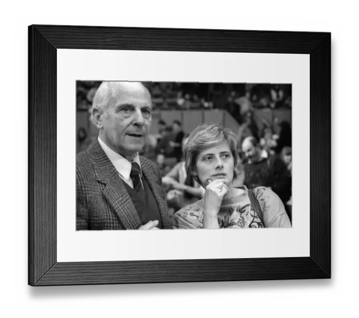 Framed Print : Gert Bastian and Petra Kelly at the Federal Convention of the Green Party Framed Print : Gert Bastian and Petra Kelly at the Federal Convention of the Green Party