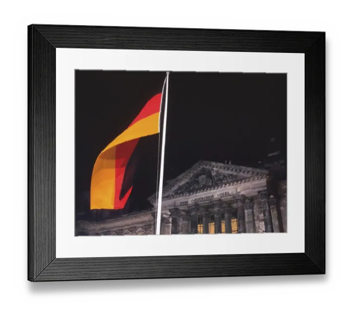 Framed Print : Festival of Unity on 2 / 3 October 1990