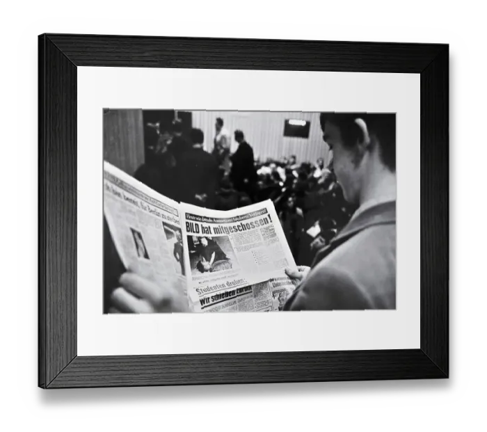 Framed Print : International Vietnam Congress in the Audimax and several lecture halls of the Technical University