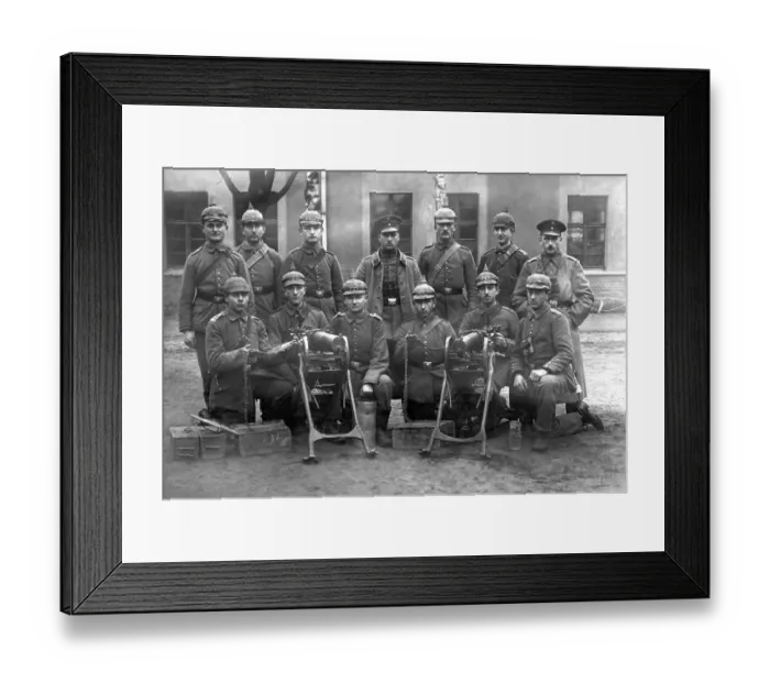 Framed Print : Historic photo, First World War, artillery Framed Print : Historic photo, First World War, artillery